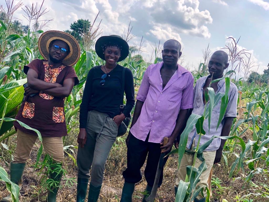 Gentle_Farmer's tweet photo. Working on a new farm partnership with Grace Ofosuaa Twumasi . We had site visit yesterday. We looking at sweet potatoes 🍠  , cassava . We have eyes on processing . 
All the best to this partnership https://t.co/HV7zZSvxIf