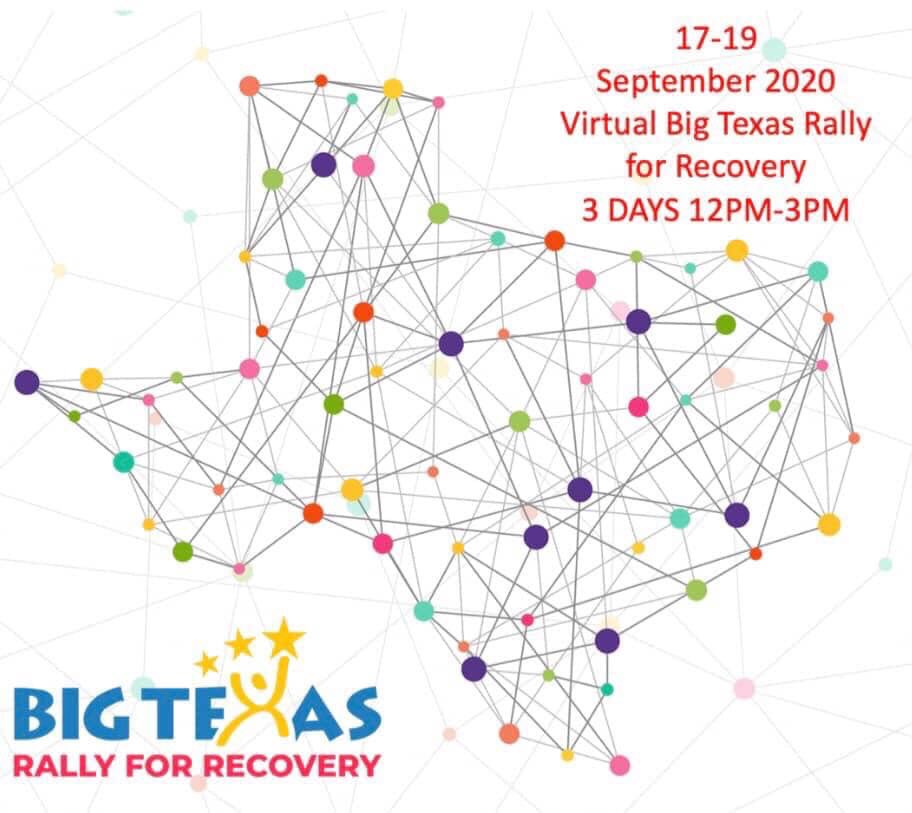rally_big's tweet photo. Connect with us by recording a FREE 15-second video for the Virtual Big Texas Rally for Recovery that tells your story.
Submission deadline – Saturday, August 15th #btrr2020 #celebratingconnections #advocate #virtual #manypathways https://t.co/6ExwtNA3lR