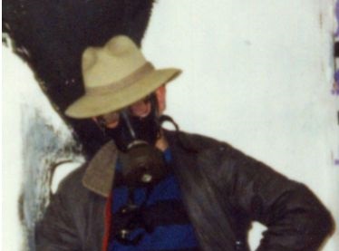 Hearing ppl talk abt the difficulty in getting people to wear masks and thinking of being 18 and living through the 1st Gulf War in Israel & families wondering how to protect babies in sealed rooms from the expected poison gas missiles (which thank God weren't used)Me in 1991: