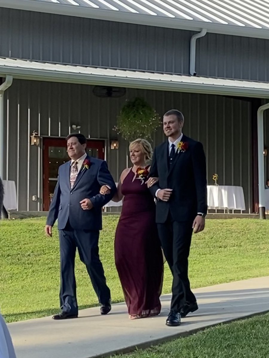 kbadylak's tweet photo. A special evening for Mike and Sierra. Congratulations to the happiest of happy couples. A pleasure and honor to share and celebrate with you all. https://t.co/AG2jQsbv5j
