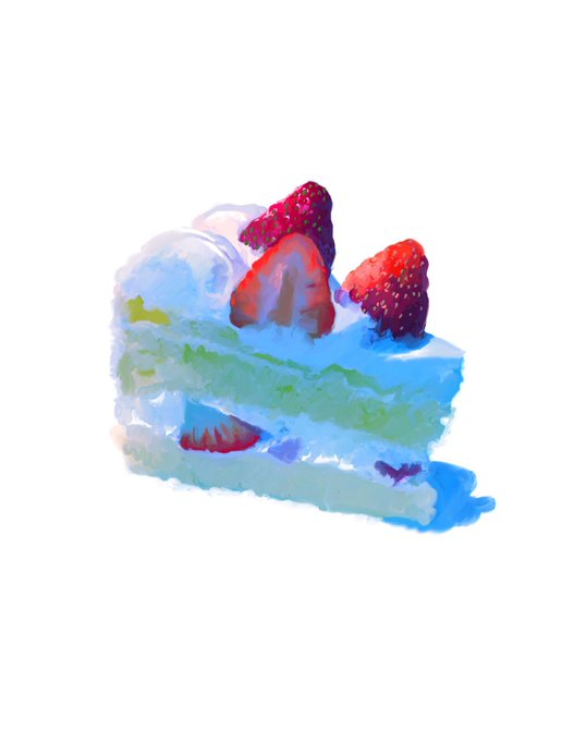 #絵を彩度100にすると超派手 
元気な感じになった。 