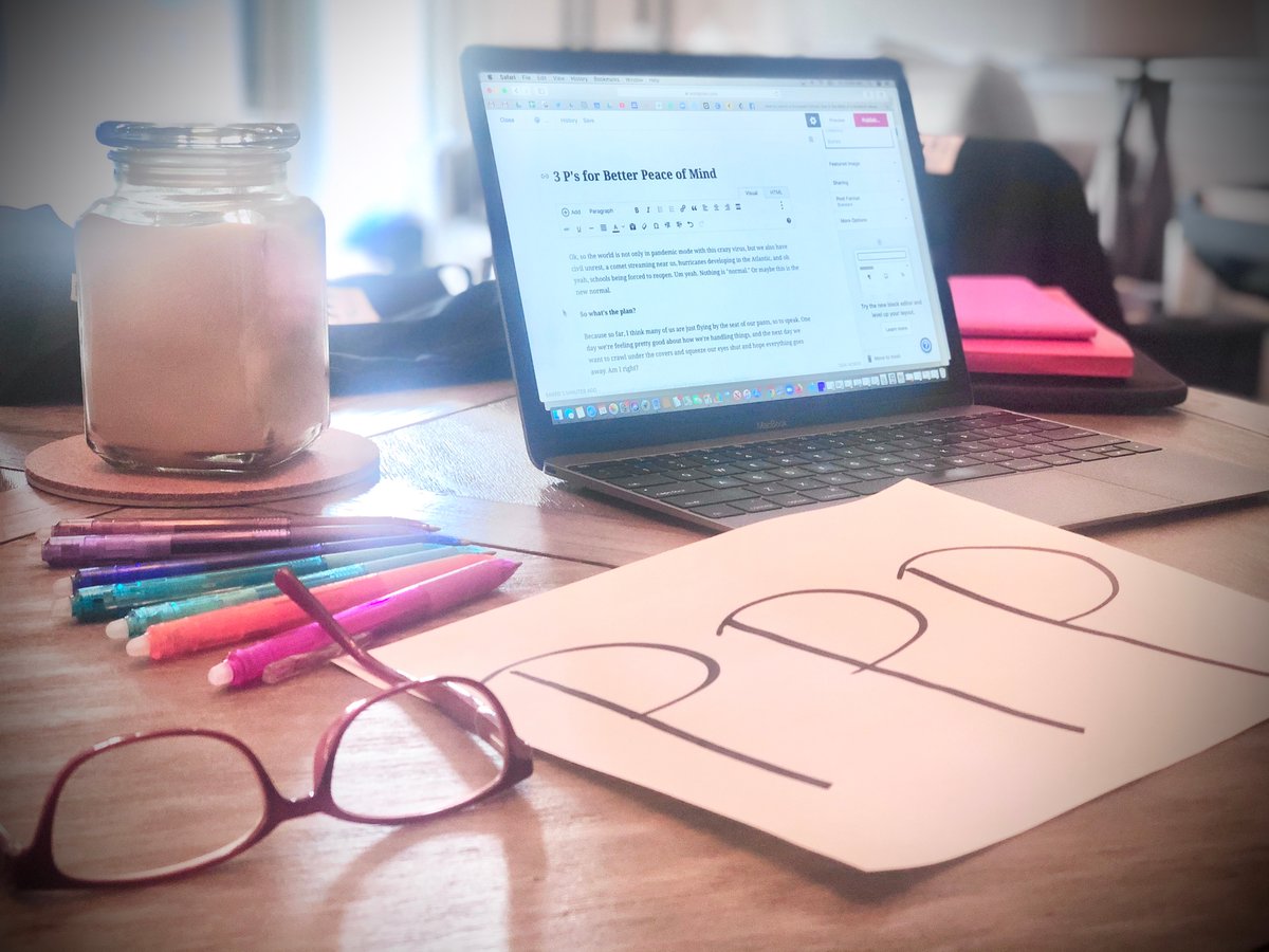 3 P's for Better Peace of Mind. New blog post is out early today! Special offer here! Check it out at jointeamteach.wordpress.com/2020/07/26/3-p…
#teacherworkshop #freeworkshop #newblogpost #teacherblogger #professionaldevelopment #jointeamteach