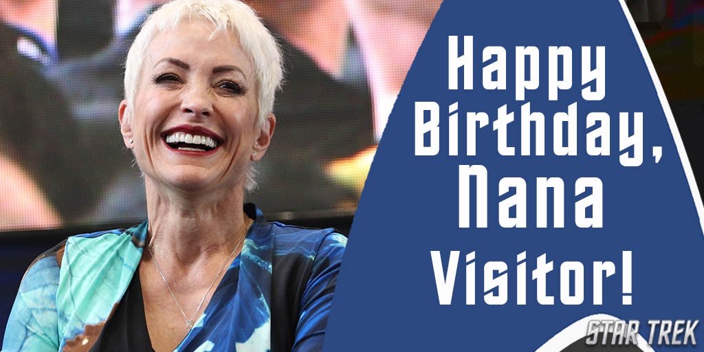 StarTrek's tweet photo. Wishing the happiest of birthdays to @NanaVisitor! Share your favorite Kira Nerys moments in celebration 🎉 #StarTrekFamily #StarTrek https://t.co/H88fkB1NRt