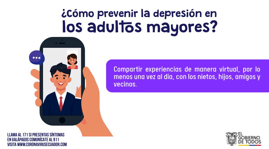 Apoyemos a los adultos mayores para que aprendan a usar la tecnología y el internet, así pueden mantenerse conectados con otras personas, formar comunidades virtuales y conocer nuevos temas.
 
 #JuntosSalimosDeEsta