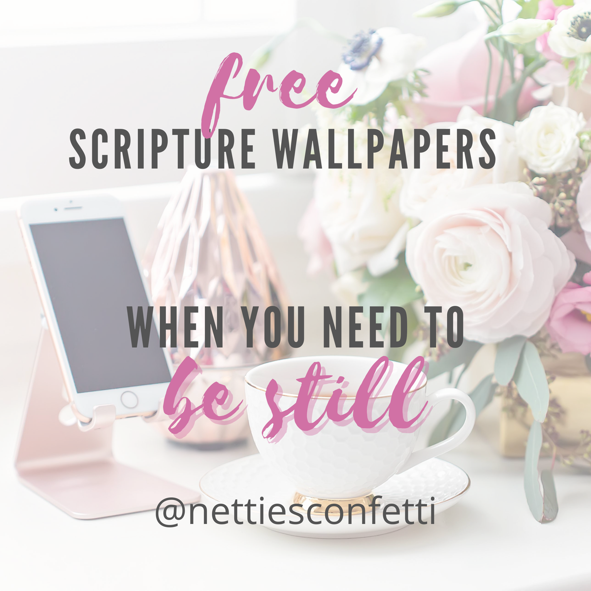 NettiesConfett1's tweet image. {New Blog Post &amp;amp; FREEBIES}
Remember the free wallpapers on the blog this week that you can download for your phone.
nettiesconfetti.com/i-just-want-a-…
*
#inspirationblog #pandemic #COVID #coronavirus #coronapandemic #quarantine #socialdistancing #bestill #theLordwillfightforyou