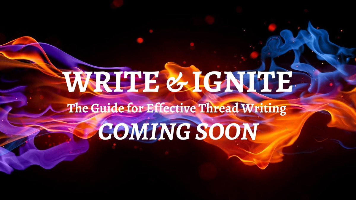 Thank you all for reading, enjoying, and sharing this read! If you want to learn how to write threads like these,Click the link below Email subscribers get first dibs on my course"Write & Ignite" https://mailchi.mp/37bbf75345ba/davidfromashes