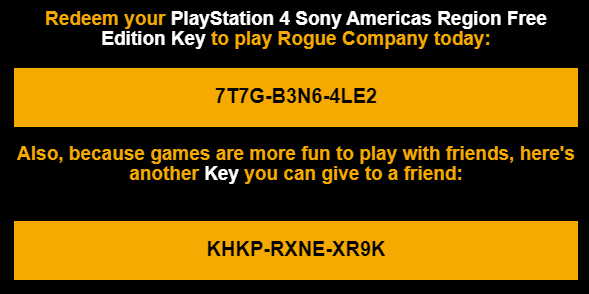 MarioMeGu_Gamer's tweet photo. #PS4 #Gratis! #Regalo Juegos Gratis para Ps4, prueba Antes que otros Rogue Company #FreePs4 #GratisPs4
Para ti y para un amigo.
๐น๏ธ https://t.co/adPemKpeYp