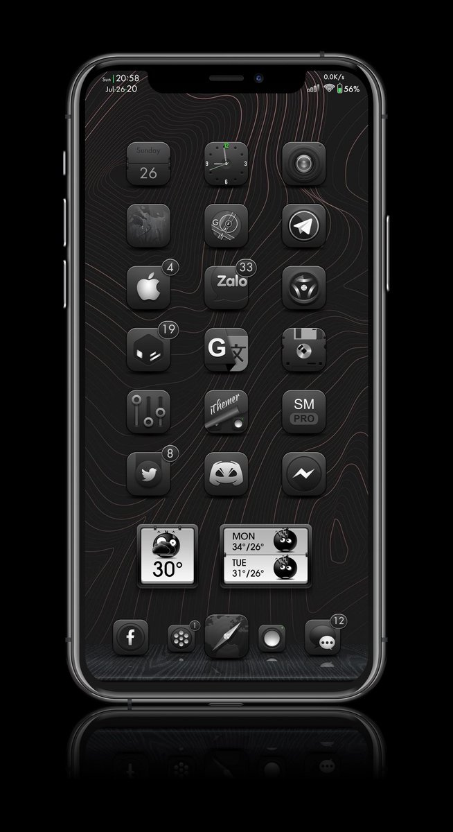 JimmyNguyen80's tweet photo. #3esome from talented @bulldog5278
#AE & #Dock by @Attairdu57slm
#Wall by @Pinterest
#SMPro by @screenshot_pro
#DocknRoll by @TER4M
#Widget by @daddykool666
#Statusbar by @Kal_Themes
...
Many tks to all great creators for letting me rockin' again and again 🙏🏼 https://t.co/WrwUd9hHIq