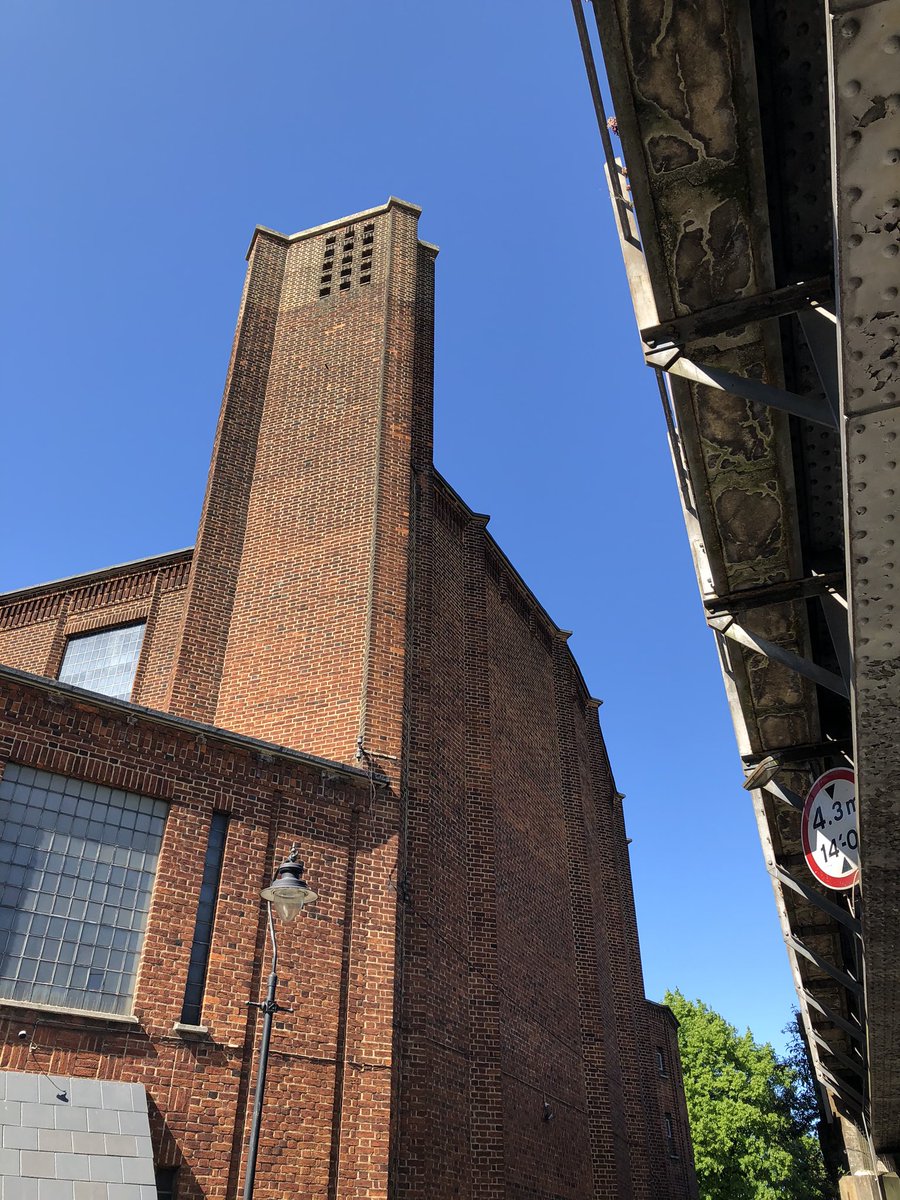 Part of an Art Deco brick church in Camberwell, I’m afraid I didn’t get the name