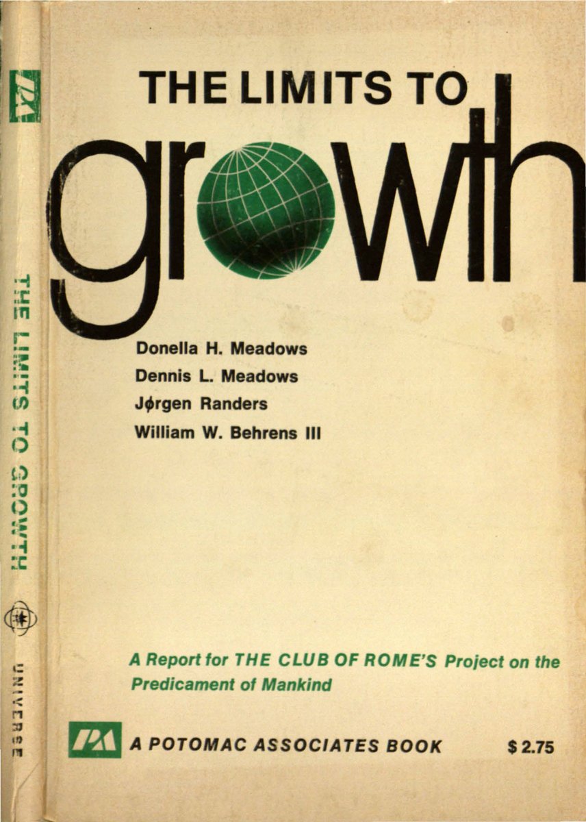 In 1972, the Club of Rome published "Limits to Growth," which used pretty straightforward modeling to predict that the world's productive capacity would be exhausted soon.  https://en.wikipedia.org/wiki/The_Limits_to_Growth1/