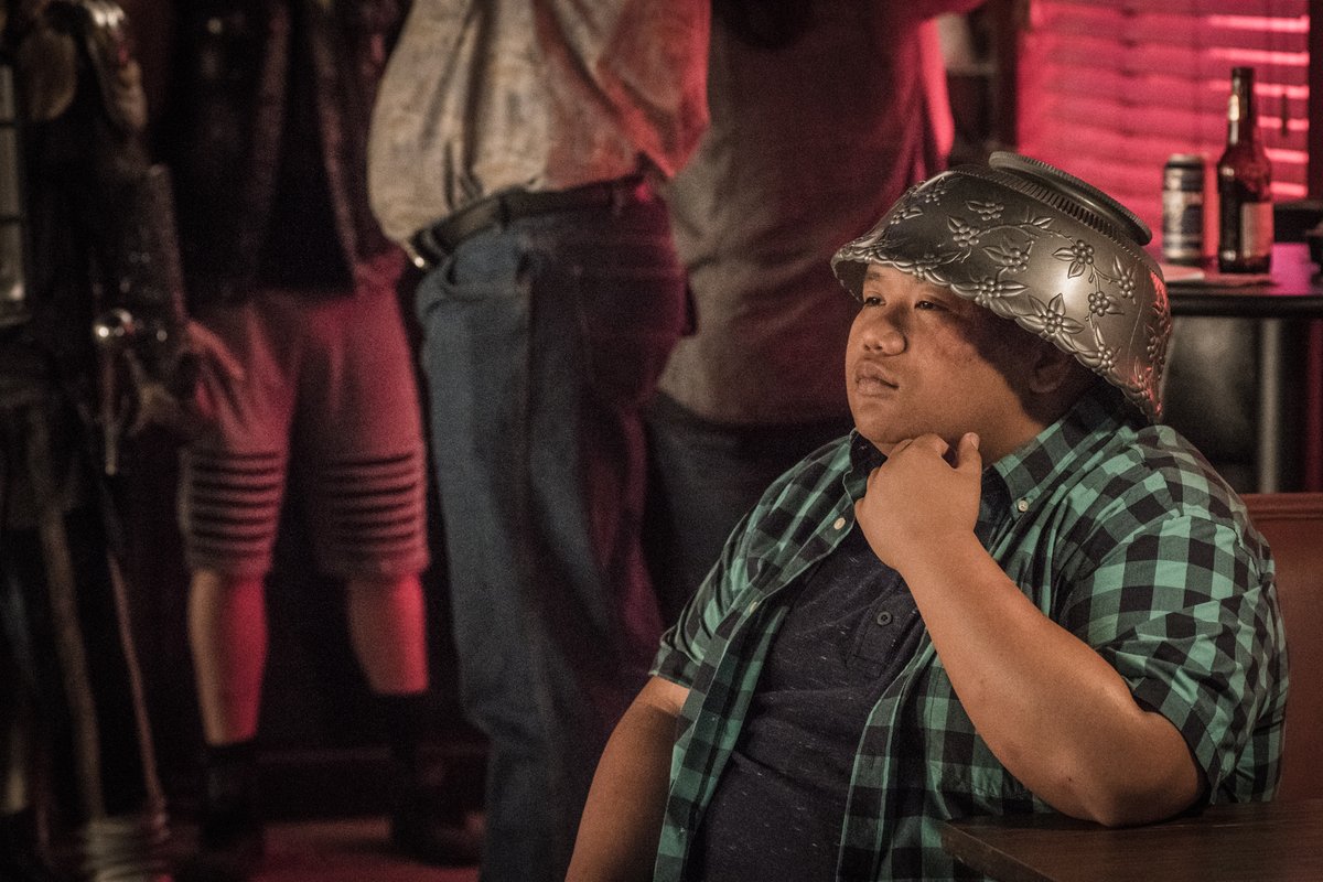 Trivia time! Jacob Batalon, who played Don Quixote's squire, was another hero's sidekick. Can you guess whose?