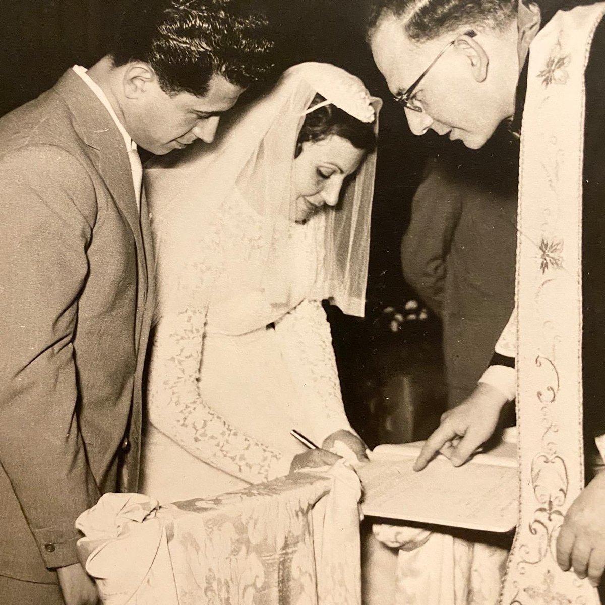 26 luglio 1956. L amore vero e puro. Per sempre.❤️ #mimancate  #nelcuore  #grazie ❤️