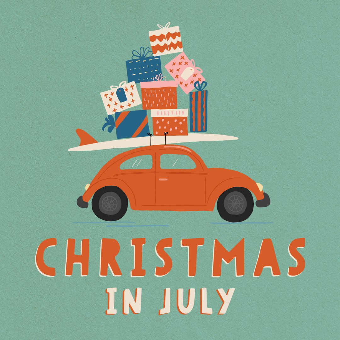 Today is the last day to shop our Christmas in July SALE! 🎄Take 25% OFF your entire purchase in-store and online at madeinkc.co. Use the online code KCJULY. Happy shopping! #christmasinjuly #shoplocal