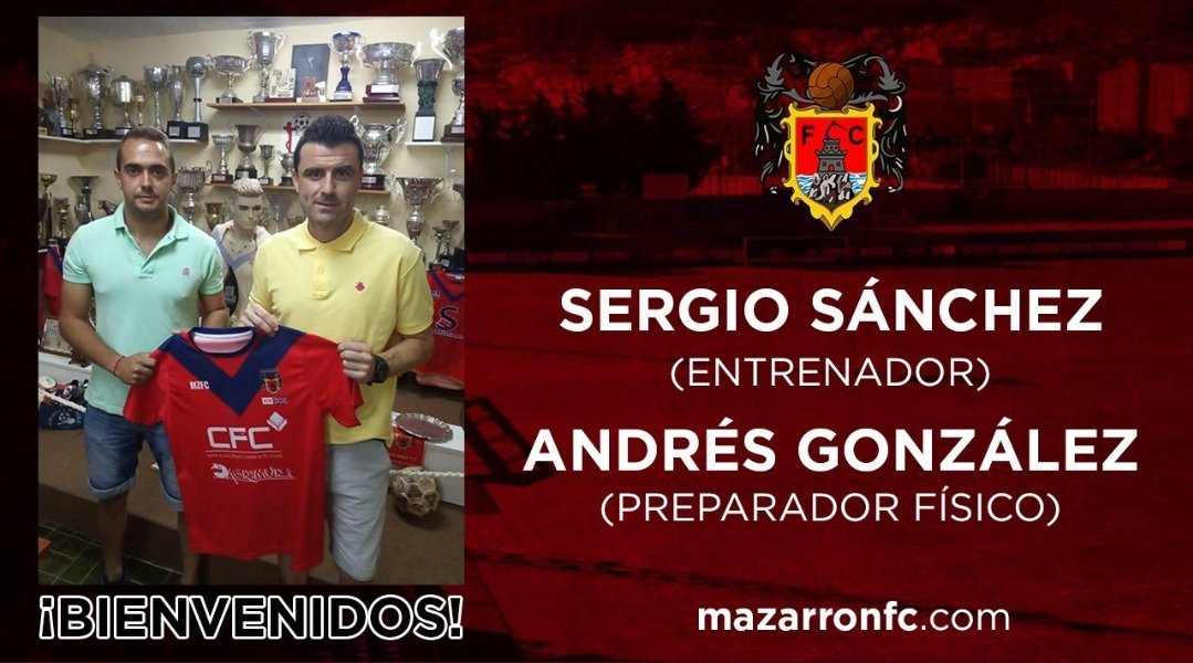 Sergio_sp10's tweet image. Agradecer al @mazarron_fc la confianza depositada en nosotros,@Andresgonza21,estoy convencido de que volveré a sentirme como en casa una vez más.
# Mazarrón FC
