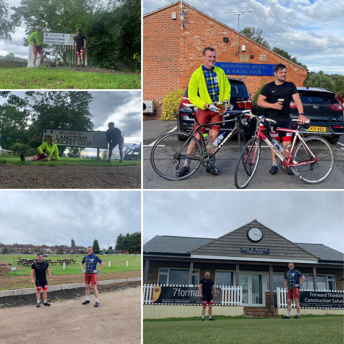 Great day cycling to raise money for <a href="/DementiaUK/">Dementia UK</a> and <a href="/MedbourneCC/">Medbourne CC</a>.