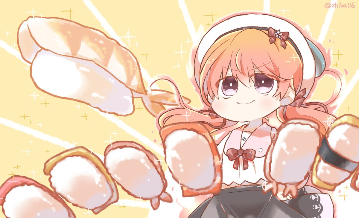「おしゅし の ちから を とくと みよ!!?▼

#ふたばあーと 」|しばうおおぉおお🌌のイラスト