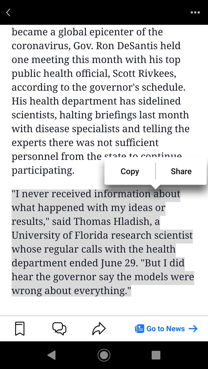 For example, here's WaPo mad that DeSantis said the models were wrong about everything.Here's the WaPo admitting that the models were wrong.So their position seems to be, "only we can say the models were wrong, even though they're wrong."