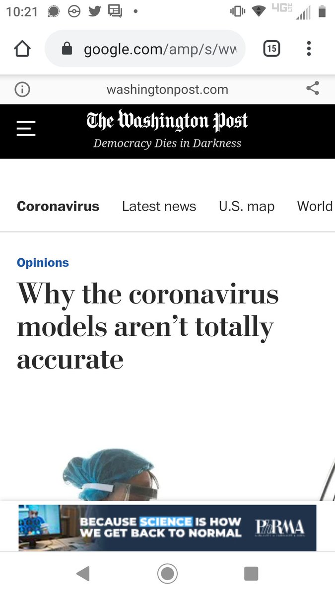 For example, here's WaPo mad that DeSantis said the models were wrong about everything.Here's the WaPo admitting that the models were wrong.So their position seems to be, "only we can say the models were wrong, even though they're wrong."