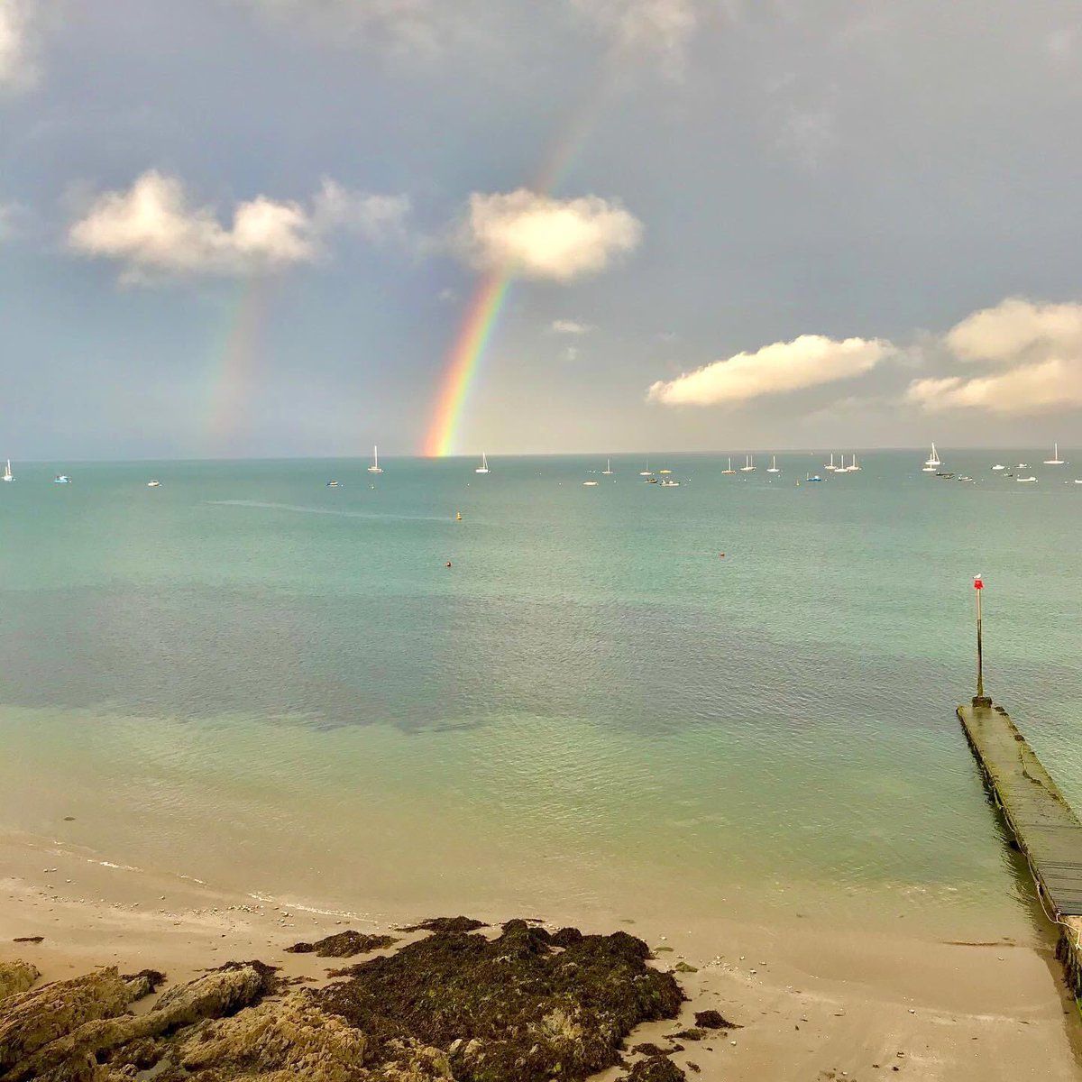 BlakewayM's tweet photo. @davidpbernie Why go abroad, this was the view from the bar last night https://t.co/A1xtkZobAG