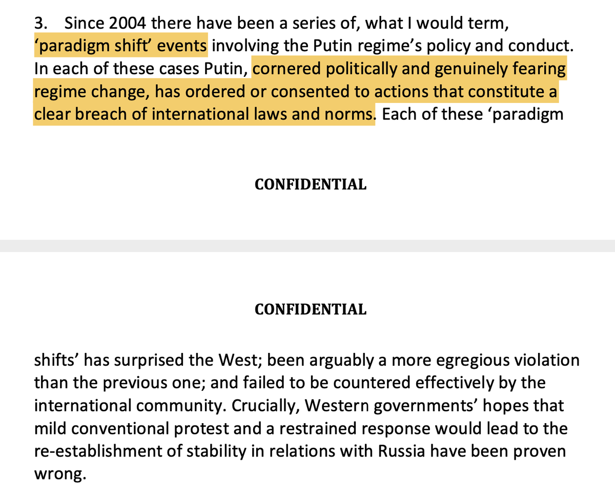 According to Steele, Putin's major gambits have been out of panic over losing his own power - but when he wins without much pushback, he keeps going.This tracks with many analysts thoughts that Russia is awesome at tactics, but messy with strategy.