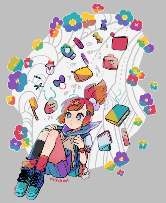 塗り直した #創作 