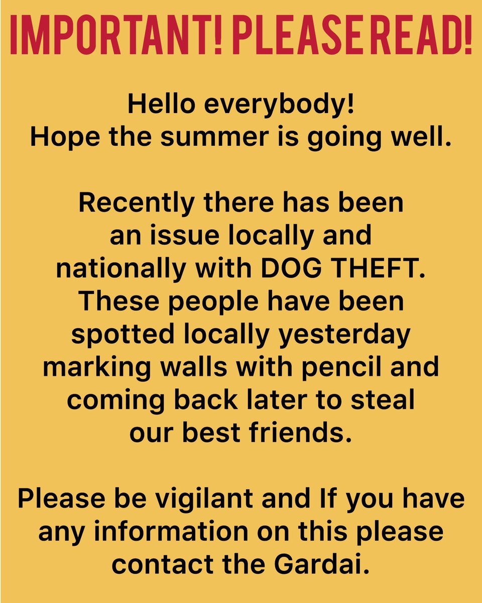 Please read and retweet this post on an issue that’s very important to us.