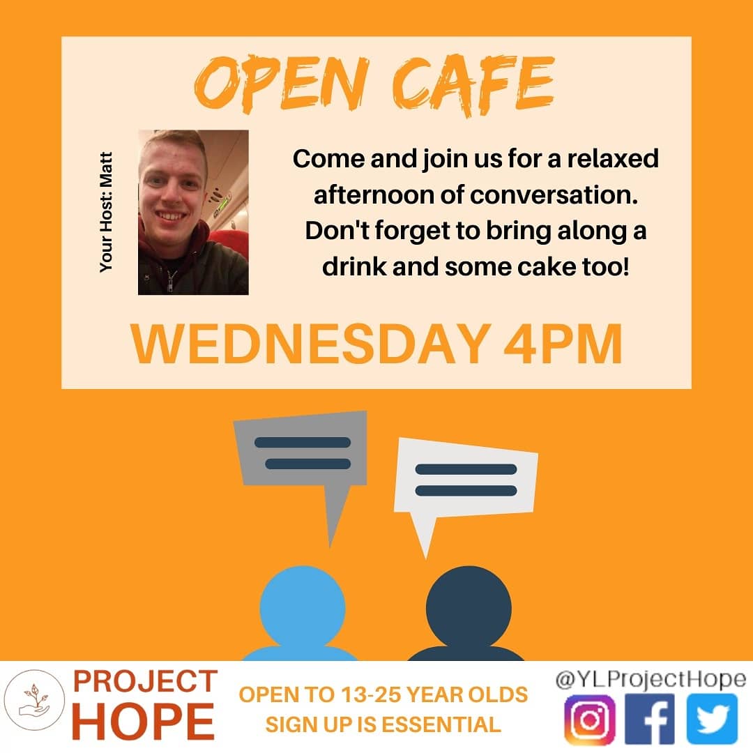 ylprojecthope's tweet photo. β¨ THIS WEEK'S TIMETABLE β¨
Join us this week to learn how to make a difference in the world, have some relaxed conversation and do a quiz! π€©
Open to 13-25 year olds π Sign up now π
https://t.co/4eAr0va2Uz
#YLProjectHope #ProjectHope #MakingADifference #Quiz #OpenCafe https://t.co/fJK2ECzZJT