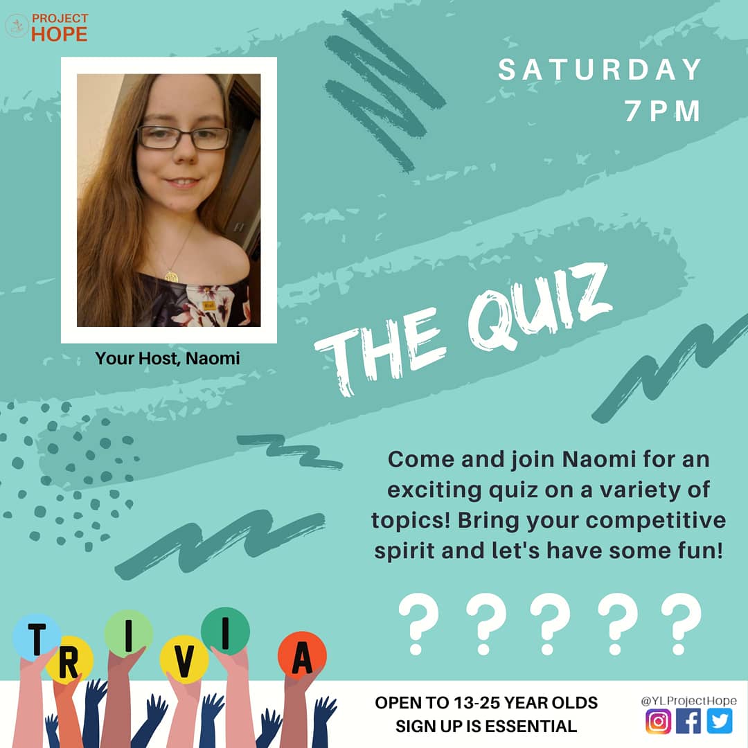 ylprojecthope's tweet photo. β¨ THIS WEEK'S TIMETABLE β¨
Join us this week to learn how to make a difference in the world, have some relaxed conversation and do a quiz! π€©
Open to 13-25 year olds π Sign up now π
https://t.co/4eAr0va2Uz
#YLProjectHope #ProjectHope #MakingADifference #Quiz #OpenCafe https://t.co/fJK2ECzZJT