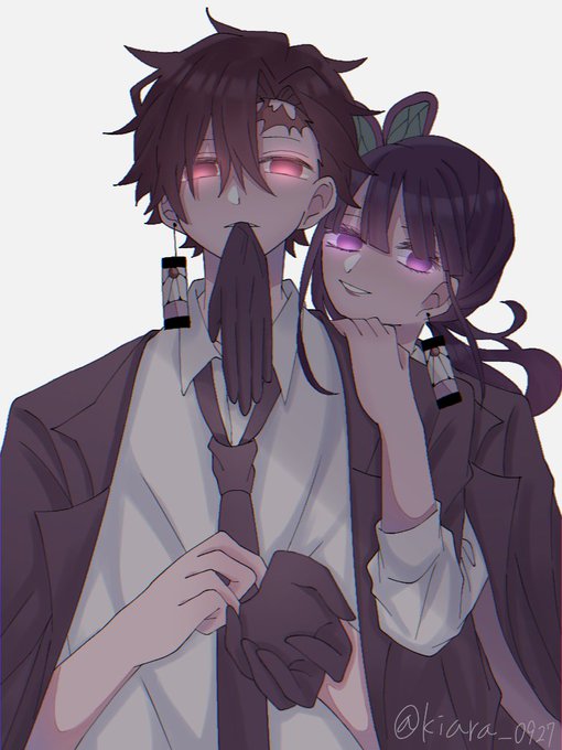 きあら🥑さんがTwitterに投稿した栗花落カナヲ(鬼滅の刃)のイラスト。