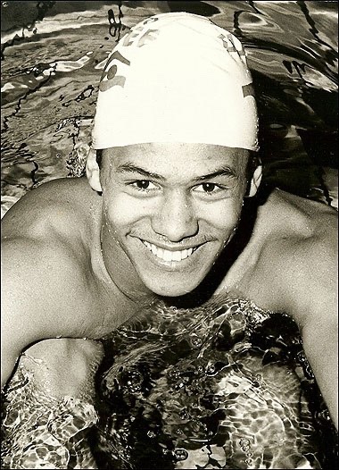 2. Paul Marshall (1961-2009) Born in Ghana. 4x100m medley relay bronze in swimmingat the Moscow 1980 Olympics. First Black British swimmer to compete for Team GB.