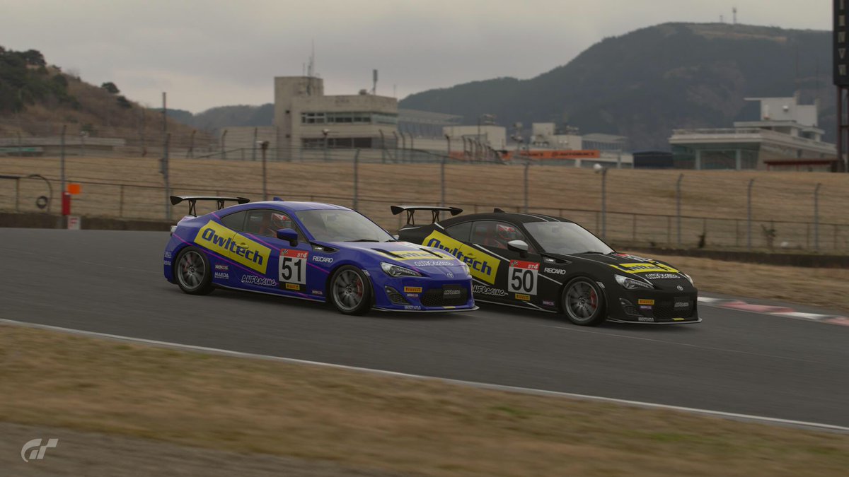 ANFRacing's tweet photo. GTS耐 最終戦

50号車 乃木坂46 ANFRacing 86GRMN
ゆっきー (@Yuki_Racing)
P9→P8

51号車 owltech ANFRacing 86GRMN
ケイシーストーナー (@KeizRacing46)
P10→P9

#GTS耐 #fightANF #GTSport https://t.co/MLqHJFNEDm