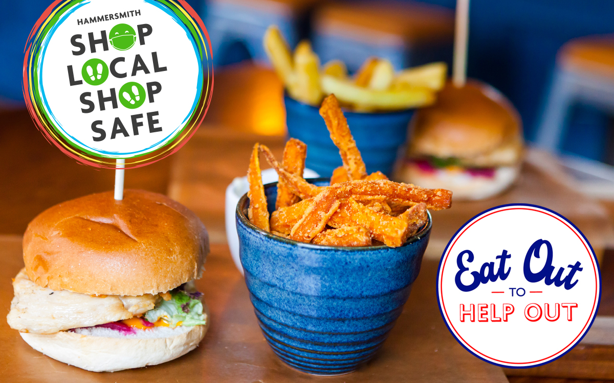 HammersmithBID's tweet photo. You can see all the latest #Hammersmith businesses taking part in the #EatOutToHelpOut scheme:
https://t.co/BUC5isP6ac

From @HopPolesW6 to @BillsRestaurant and many more, check out the tantalising treats on offer &amp; how to book now

#unlockinghammersmith
#shoplocalshopsafe https://t.co/Ux7lRADnwS