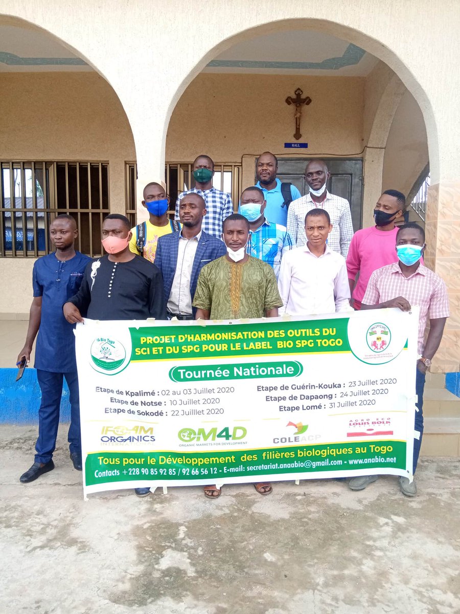 bio_togo's tweet photo. Participation des acteurs de l'Agriculture Biologique  et Agro Ecologie des regions Plateaux, Centrale, Kara  et Savane sur l'atelier d'harmonisation des outils du SCI et SPG en agriculture biologique.#anabio #om4d #IFOAM #MAPAH https://t.co/wkKNgrs2SY