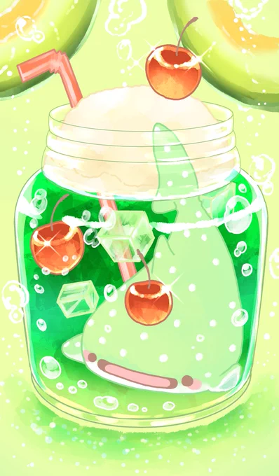 メロンソーダじんべえざめ 