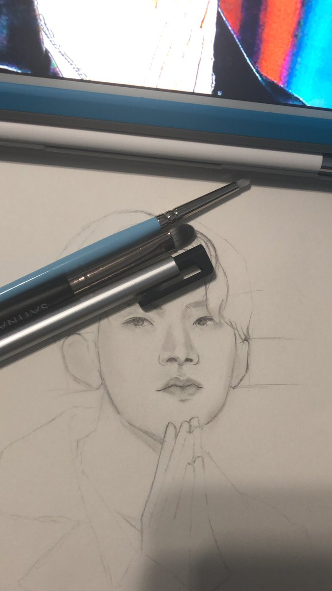 4 days left update…The fate of this Junkyu fanart now lies on whether or not I’ll be able to finish the hair or not by 30th…