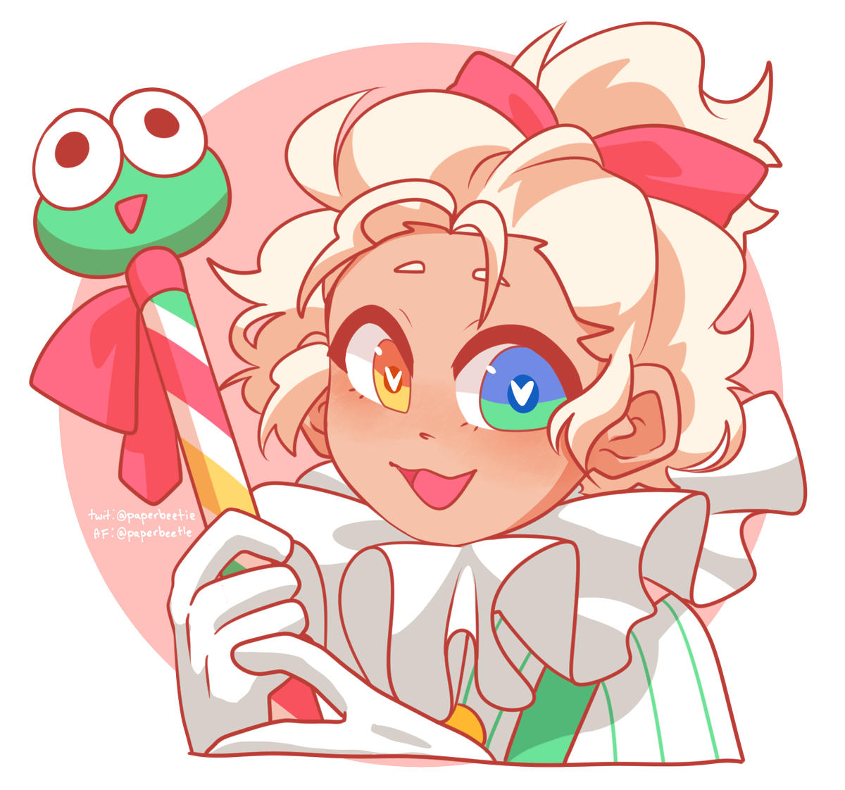 Revenge On Piqori Luckyfr0g On Da Such Nini Slots Filledのイラスト