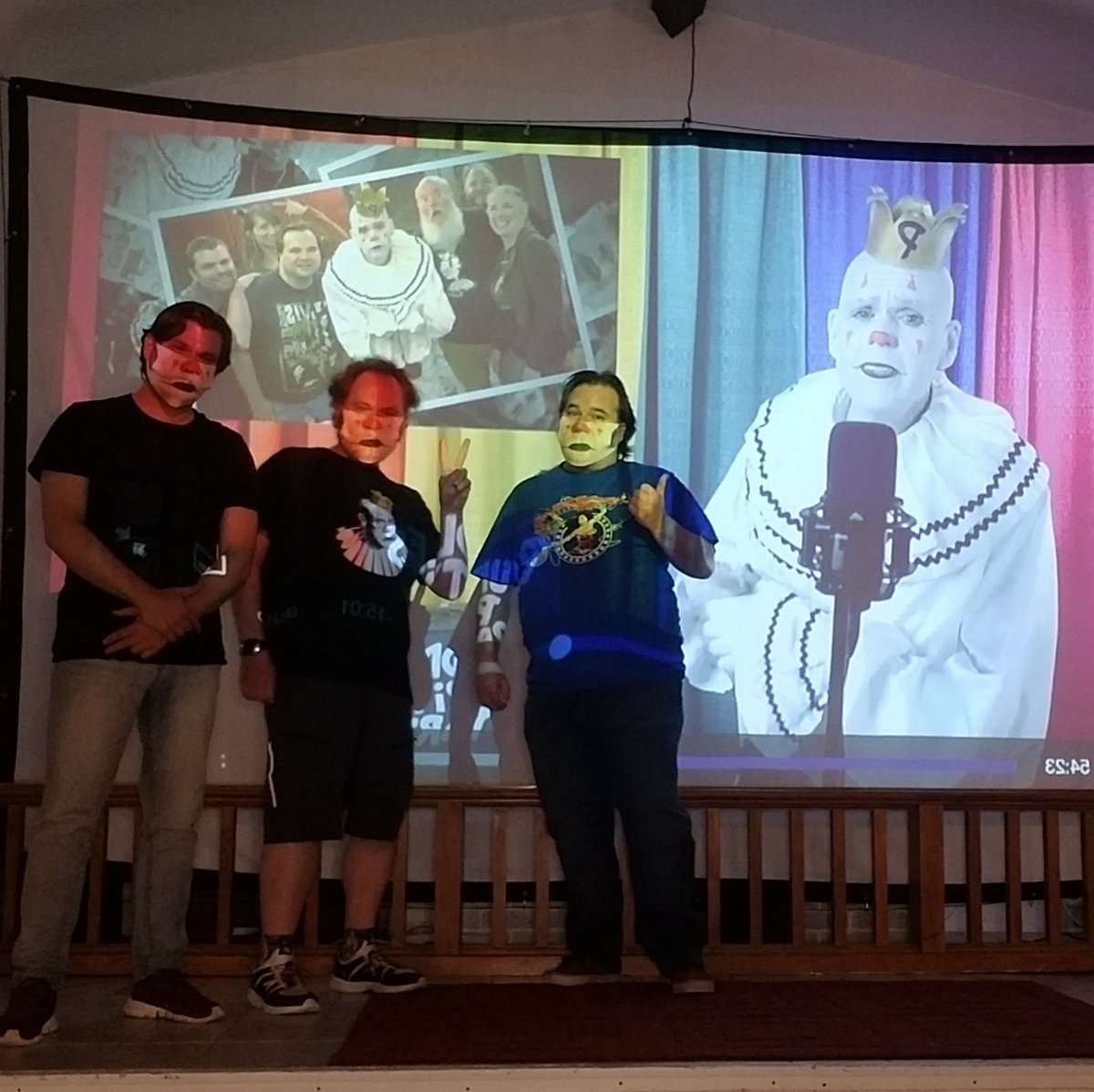 Masks for the win! We really needed some <a href="/PuddlesPityP/">Puddles Pity Party</a> cuddles. #cry #onions