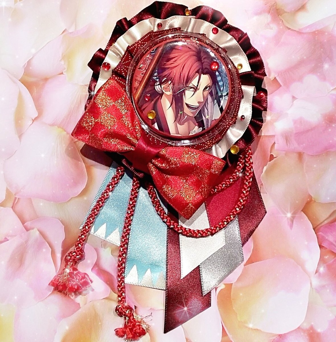 ロゼット作りは楽しいけど、なんだかデザインがマンネリ化している気が