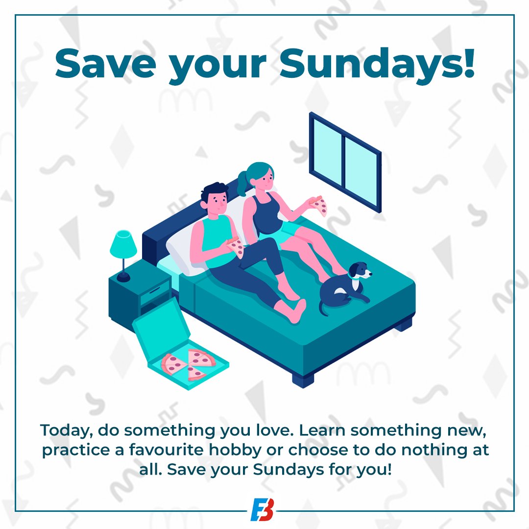 edubullofficial's tweet photo. What do you save your Sundays for? 🏋️🚴🛀💆🏻‍♀️👩‍💻📚📑🧘🏻‍♀️
#Edubull #EdubullApp #SaveYourSundays #SundayVibes https://t.co/aTnUtWpohR