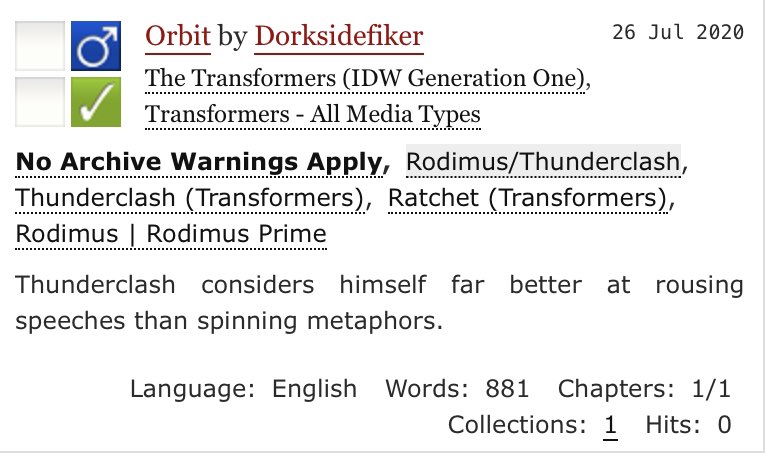 ThunderRodWeek's tweet photo. And we have the first work for #ThunderRodWeek published in the collection! Thank you Dorksidefiker! 

https://t.co/fkuwhyowhF https://t.co/33lWwHsGXj