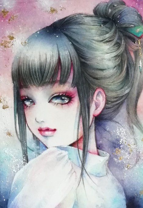 ご依頼のイラストやっと完成しました✨
沢山の素敵なストーリーが有る女性で、描いていてとても楽しかったです。
ありがとうございました??

【桜貝と珈琲と君と】

ハガキサイズ 水彩 アクリル 金箔 