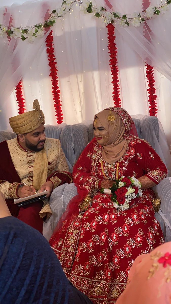 HiyaItsSaira's tweet photo. Nikkah at home gang✌🏽 Alhamdulillah💍🥰

24.07.20 https://t.co/D3eFolkpTp
