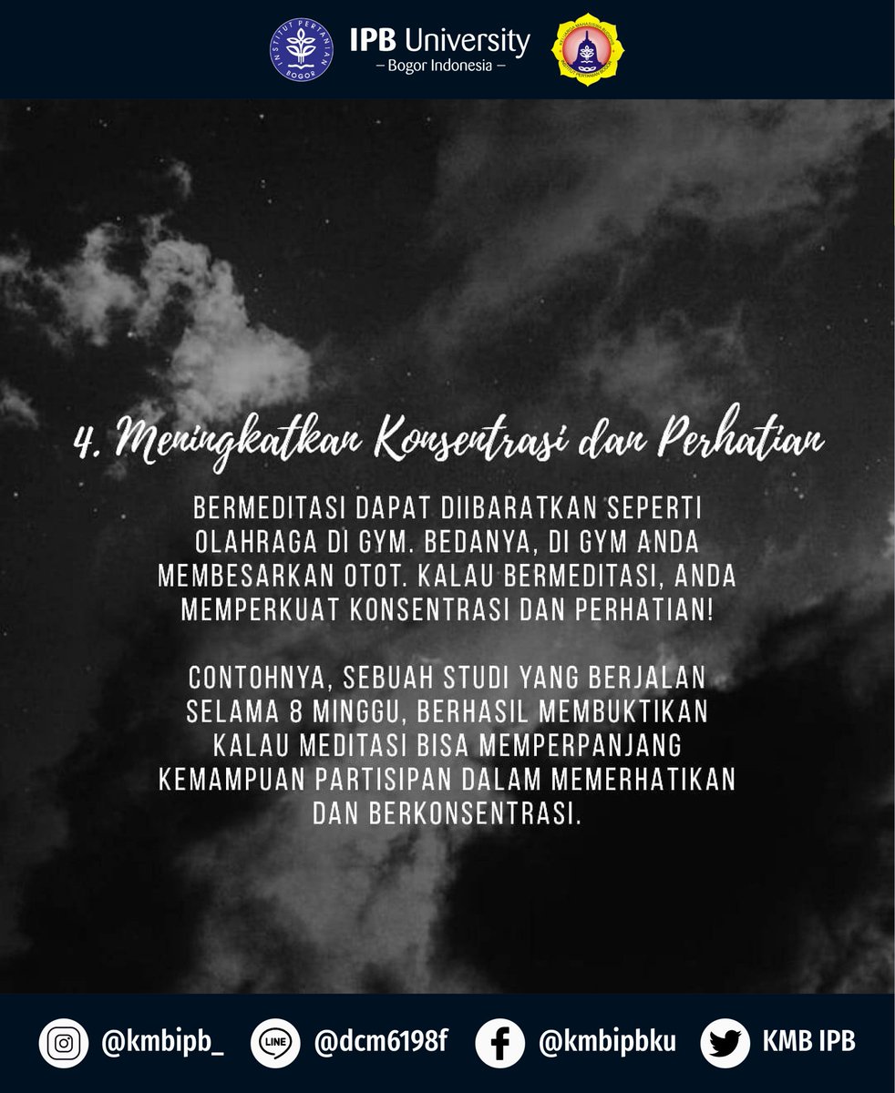 KMBIPB's tweet photo. Yuk swipe untuk mengetahui manfaat-manfaatnya!
sumber: https://t.co/HOHLSf2tNk
#TheMoreYouKnow
#EduPostKMBIPB
------------------------
Divisi Pendidikan
Keluarga Mahasiswa Buddhis IPB
IG : kmbipb_
Line : @dcm6198f
Facebook, Twitter : KMB IPB
CP : 087769593594 / budiono5566 (Budi) https://t.co/S21R5Fq0l0