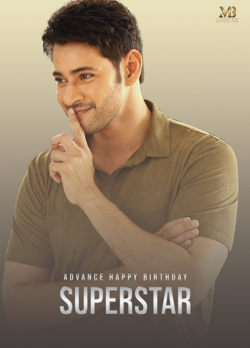 MBofficialTeam's tweet photo. ❤️ 

@urstrulymahesh #Maheshbabu #MaheshBabuBdayCDP https://t.co/GulHdZf2Zd