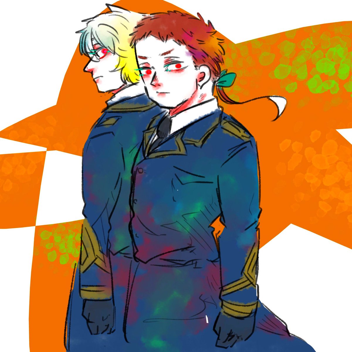 さうでもなかった

 #絵を彩度100にすると超派手 