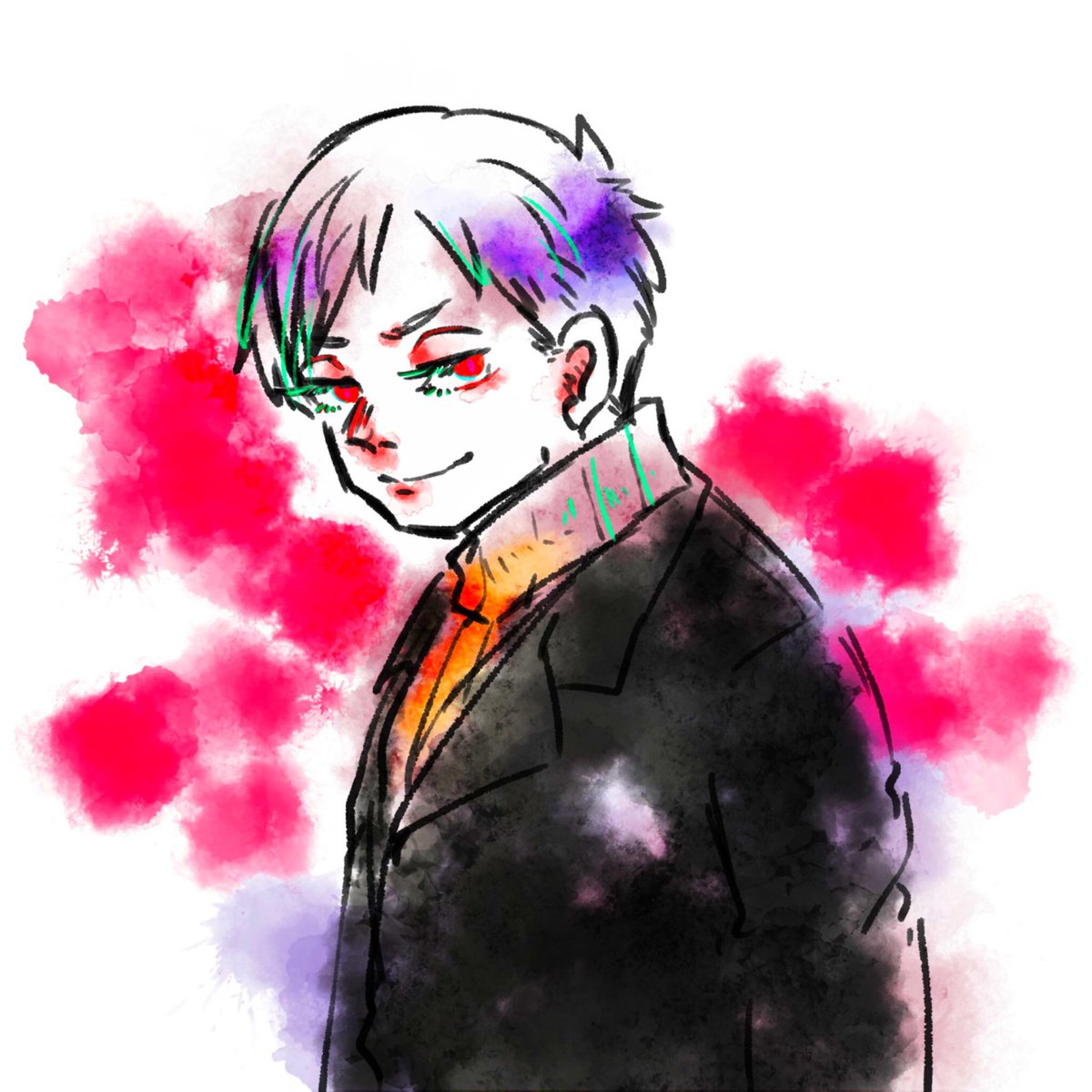 さうでもなかった

 #絵を彩度100にすると超派手 