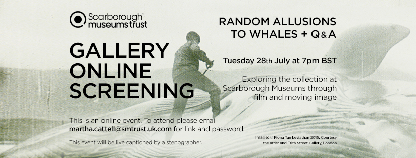 ScarbsMuseums's tweet photo. #Whales + #film + Q&A = Tuesday evening SORTED ✔️
Inspired by whale bones in our archives, #GalleryScreening will explore how filmmakers and artists have connected with, and to, whales.
For more info, plus a social story explaining what to expect:
⬇️
https://t.co/LBI6VPbqUp https://t.co/Qgygciem2T