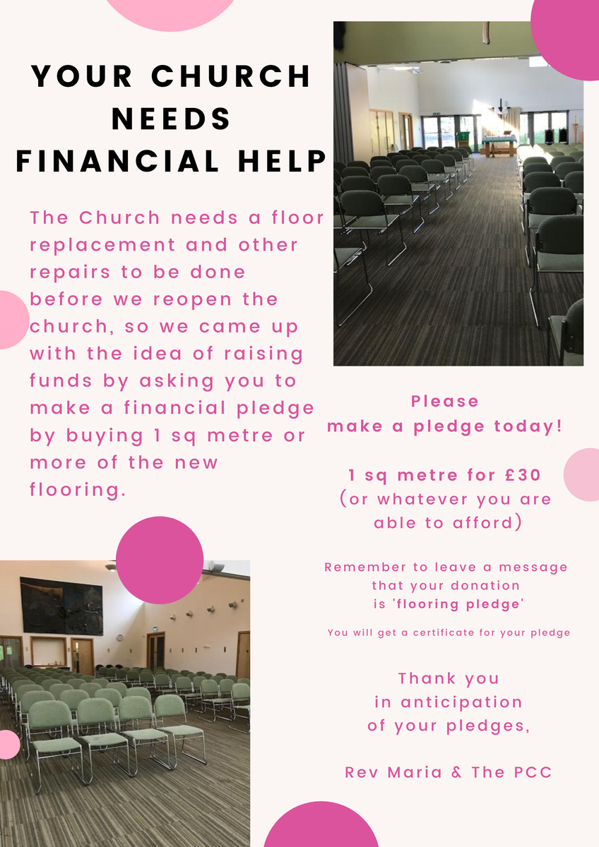 Time to Replace the Carpet Pledge 2020, all help is welcome!