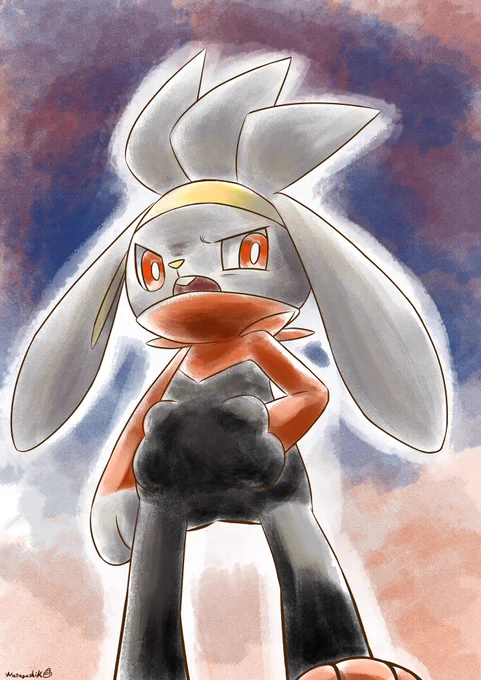 ガラの悪いラビフットを再掲#アニポケ 