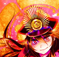 #絵を彩度100にすると超派手 